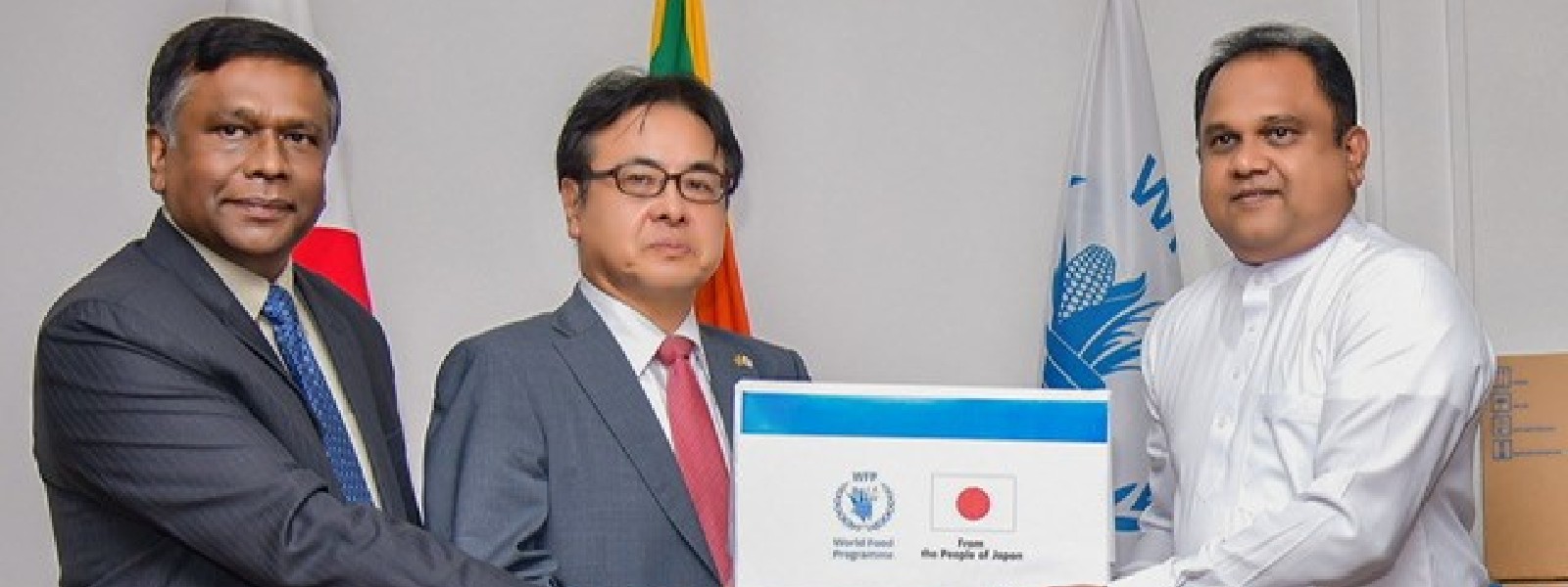 From Japan to SL: Donation for Food Security